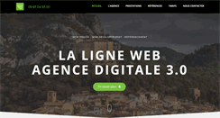 Desktop Screenshot of la-ligne-web.com