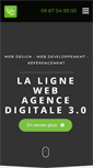 Mobile Screenshot of la-ligne-web.com